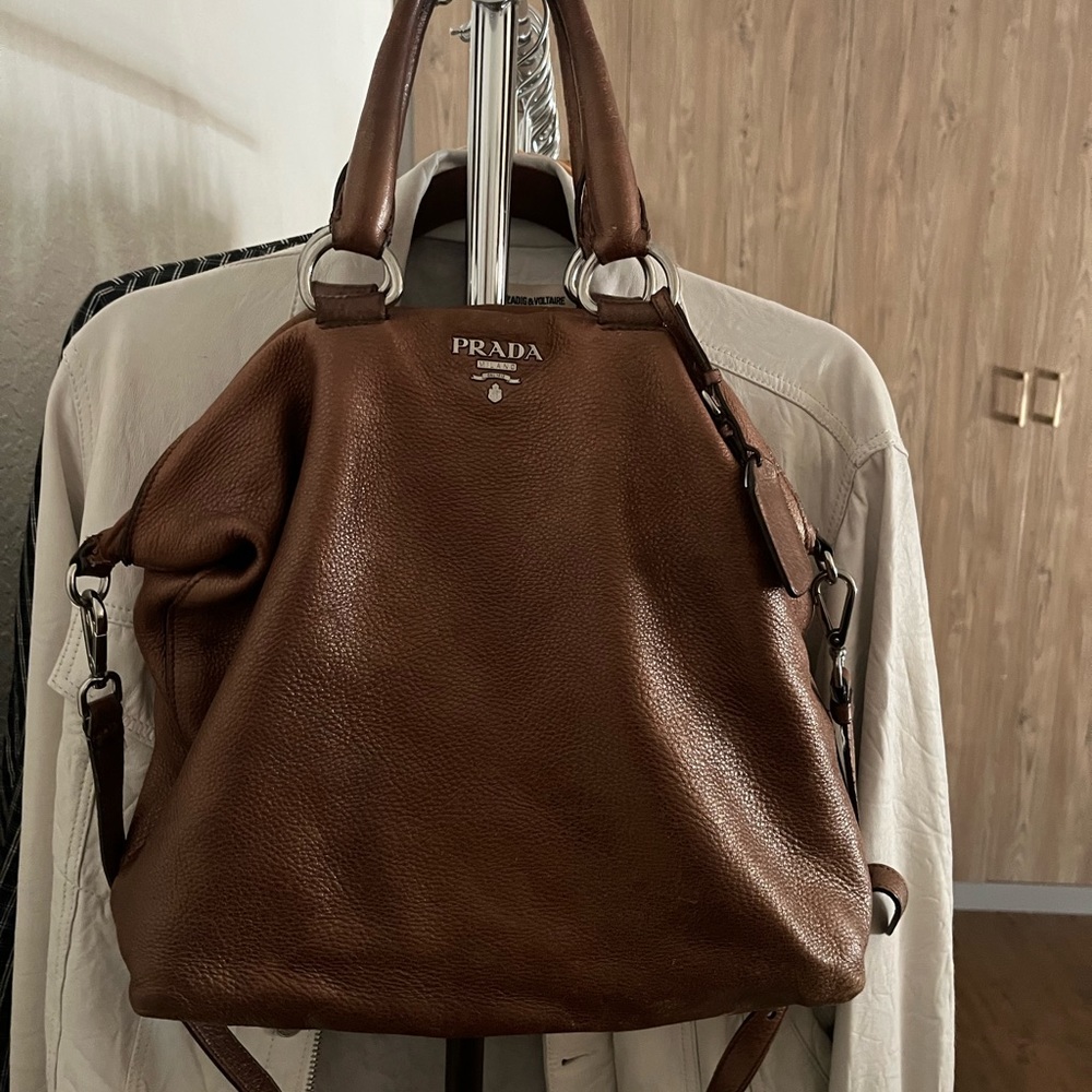Prada Authentic bag in Bronze